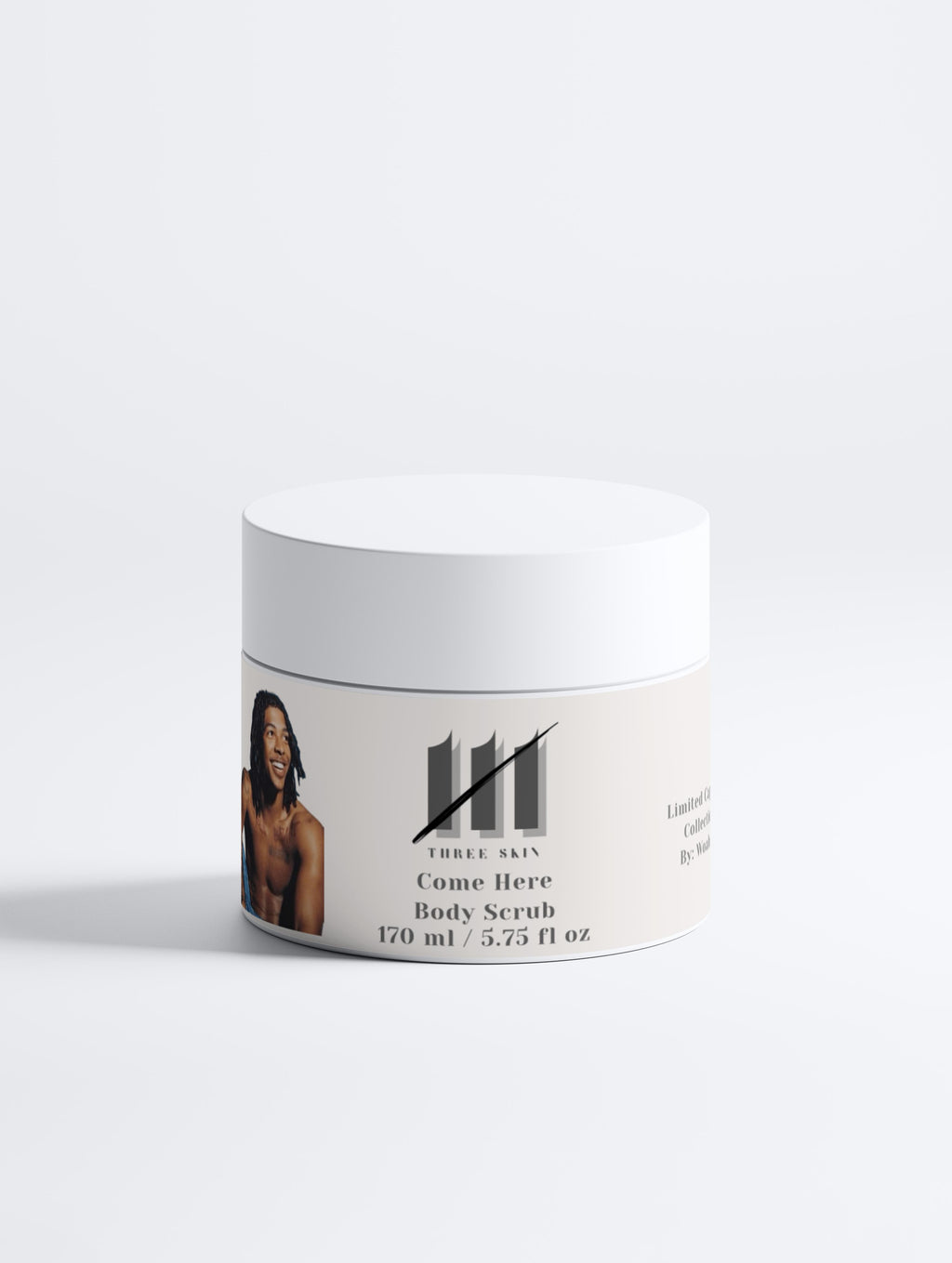 Come Here Body Scrub Three Skin x Woah AJ